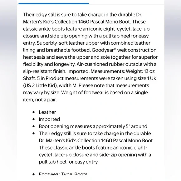 Dr Martens Pascal Moo Boots Black Leather Lace-Up Boots - Picture 15 of 16